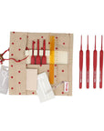 Tulip Etimo Red Crochet Hook Set - Tulip - The Little Yarn Store