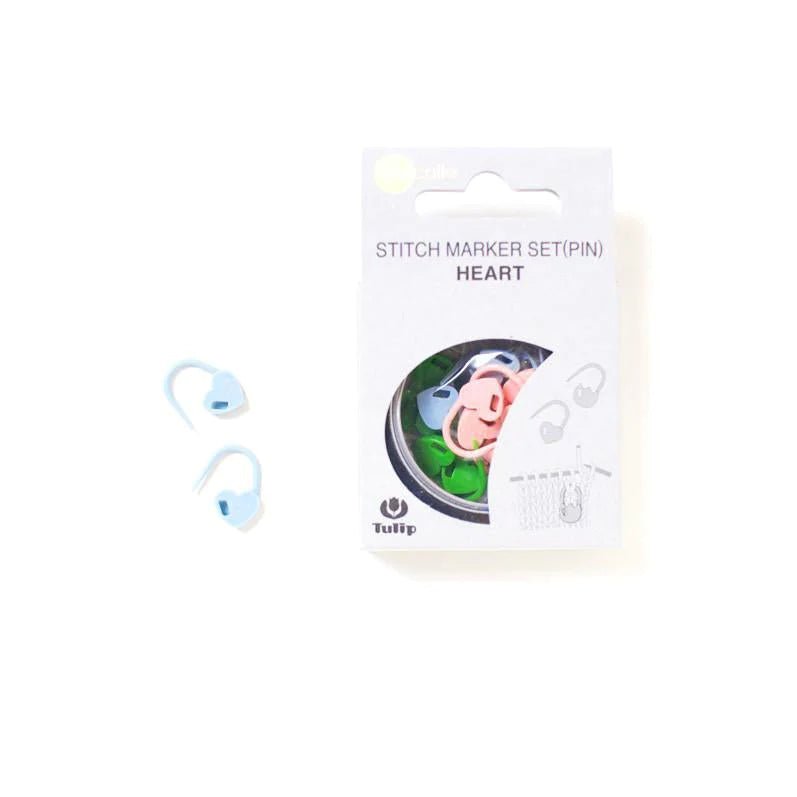 Tulip Removable Stitch Marker Sets - Tulip Heart - The Little Yarn Store